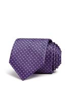 Hugo Diamond-pattern Silk Skinny Tie