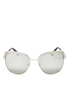 Prada Mirrored Square Sunglasses, 55mm