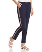 Aqua Track Stripe Straight-leg Pants - 100% Exclusive