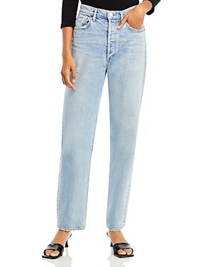 Citizens Of Humanity Eva Baggy Straight Leg Jeans In Enchanted