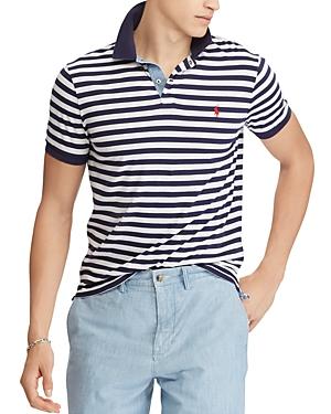 Polo Ralph Lauren Polo Striped Jersey Classic Fit Polo Shirt