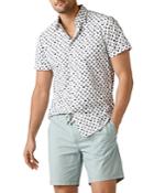 Rodd & Gunn Dorset Creek Cotton Printed Short Sleeve Shirt