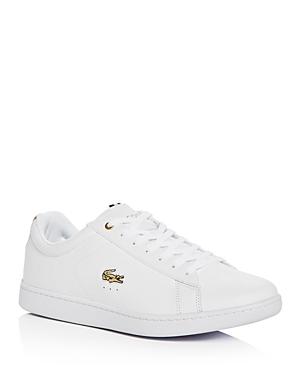 Lacoste Men's Carnaby Leather Lace Up Sneakers