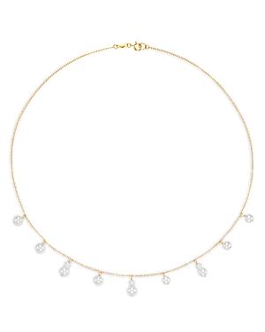 Bloomingdale's Cultured Freshwater Pearl Dangle Statement Necklace In 14k Yellow Gold, 18 - 100% Exclusive