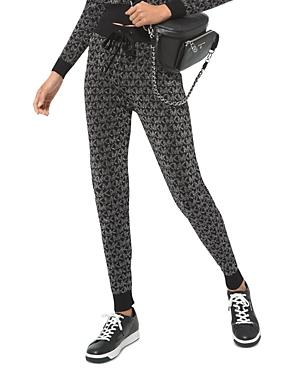 Michael Michael Kors Logo Print Jogger Pants