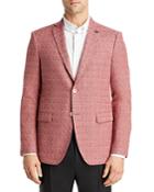 John Varvatos Star Usa Bond-jf Textured Weave Slim Fit Sport Coat