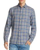 Diesel S-tas Flannel Check Regular Fit Button Down Shirt