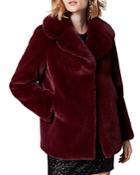 Karen Millen Relaxed Faux Fur Jacket