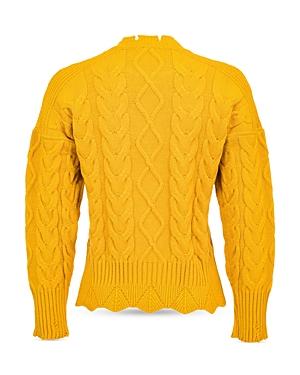 Pinko Chianti Maglia Cable Knit Sweater