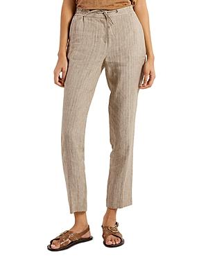 Gerard Darel Emery Striped Linen Pants