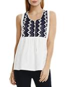 Two By Vince Camuto Embroidered Tank