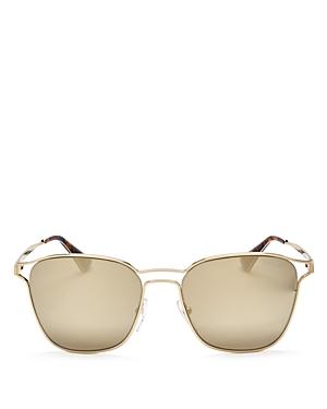 Prada Mirrored Square Sunglasses, 56mm