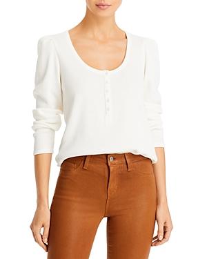 Paige Daniella Button Front Top