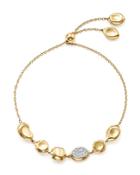 Ippolita 18k Yellow Gold Onda Diamond Pebble And Chain Bracelet - 100% Exclusive