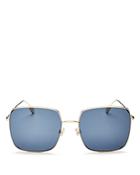 Dior Diorstellaire1 Square Sunglasses, 59mm