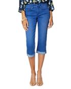 Nydj Marilyn Cropped Cuff Jeans In Morena