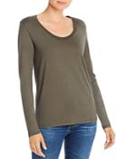 Ag Cambria Long-sleeve Scoop Neck Tee