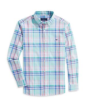 Vineyard Vines Madras Plaid Classic Fit Button Down Shirt