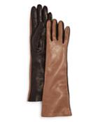 Bloomingdale's Leather Glove With Silk Lining - 100% Exclusive