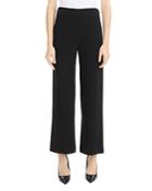 Theory Cropped Wide-leg Pants