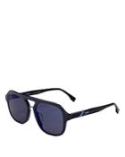 Fendi Women's Brow Bar Square Sunglasses, 55mm