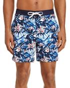 Michael Bastian Floral Print Swim Shorts