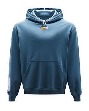 Mcq Abstract Print Hoodie