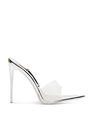 Jessica Rich Women's Racy Mule Gold Stiletto Heel Sandals