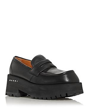 Marni Women's Platform Penny Loafers