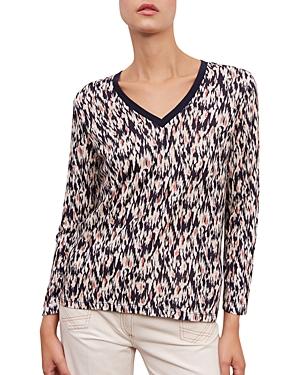 Gerard Darel Aya Ikat Print Top