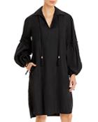 Max Mara Fedora Cotton Balloon Sleeve Dress