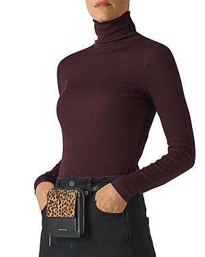 Whistles Essential Ribbed Knit Turtleneck