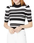 Bcbgeneration Striped Cropped Sweater