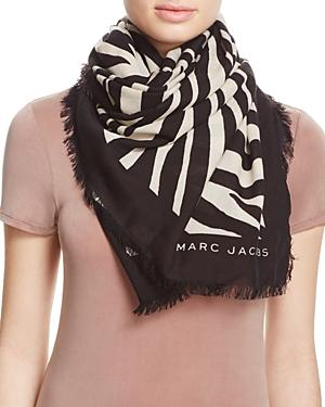 Marc Jacobs Zebra Stole Oversized Scarf