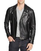 Ps Paul Smith Leather Biker Jacket