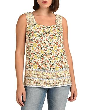 Daniel Rainn Margot Pleated Hem Tank