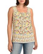 Daniel Rainn Margot Pleated Hem Tank
