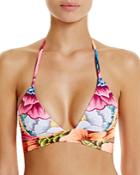 Mara Hoffman Flora Wrap-around Bikini Top
