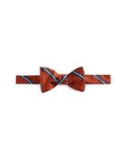Brooks Brothers Textured Stripe Bow Tie