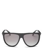 Rag & Bone Women's Flat Top Polarized Sunglasses, 57mm