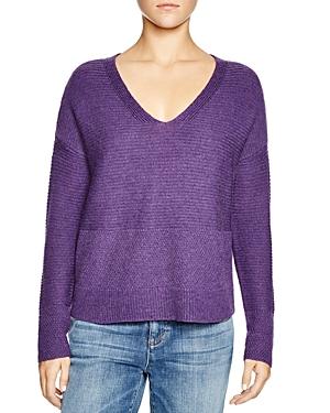 Eileen Fisher Ribbed V-neck Sweater