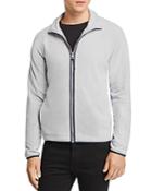 Michael Kors Contrast-trimmed Zip-front Fleece Jacket - 100% Exclusive