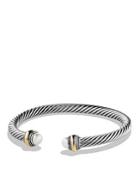 David Yurman Cable Classics Bracelet With Pearl And Gold