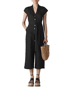 Whistles Sana Cropped Jumpsuit