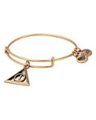 Alex And Ani Deathly Hallow Expandable Wire Bangle