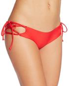Lovers And Friends Ocean Tides Lace-up Side Tie Bikini Bottom