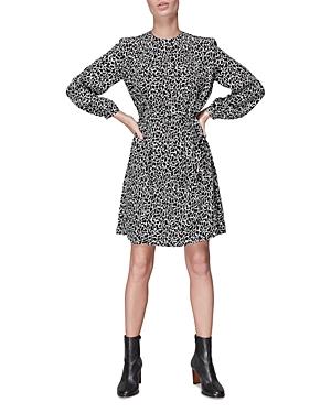 Whistles Swirl Print Belted Dress
