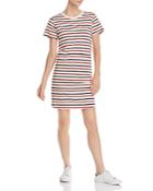Current/elliott The Beatnik Striped T-shirt Dress