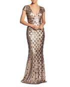Dress The Population Lina Star Sequin Mermaid Gown - 100% Exclusive
