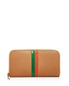 Clare V. Leather Continental Wallet